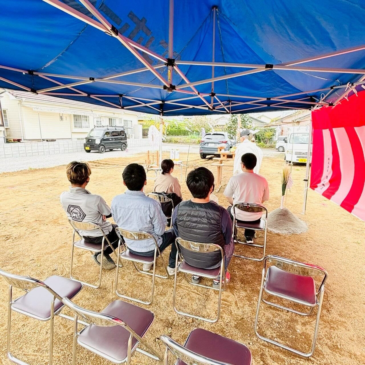 先日、Y様邸の地鎮祭が執り行われました😊