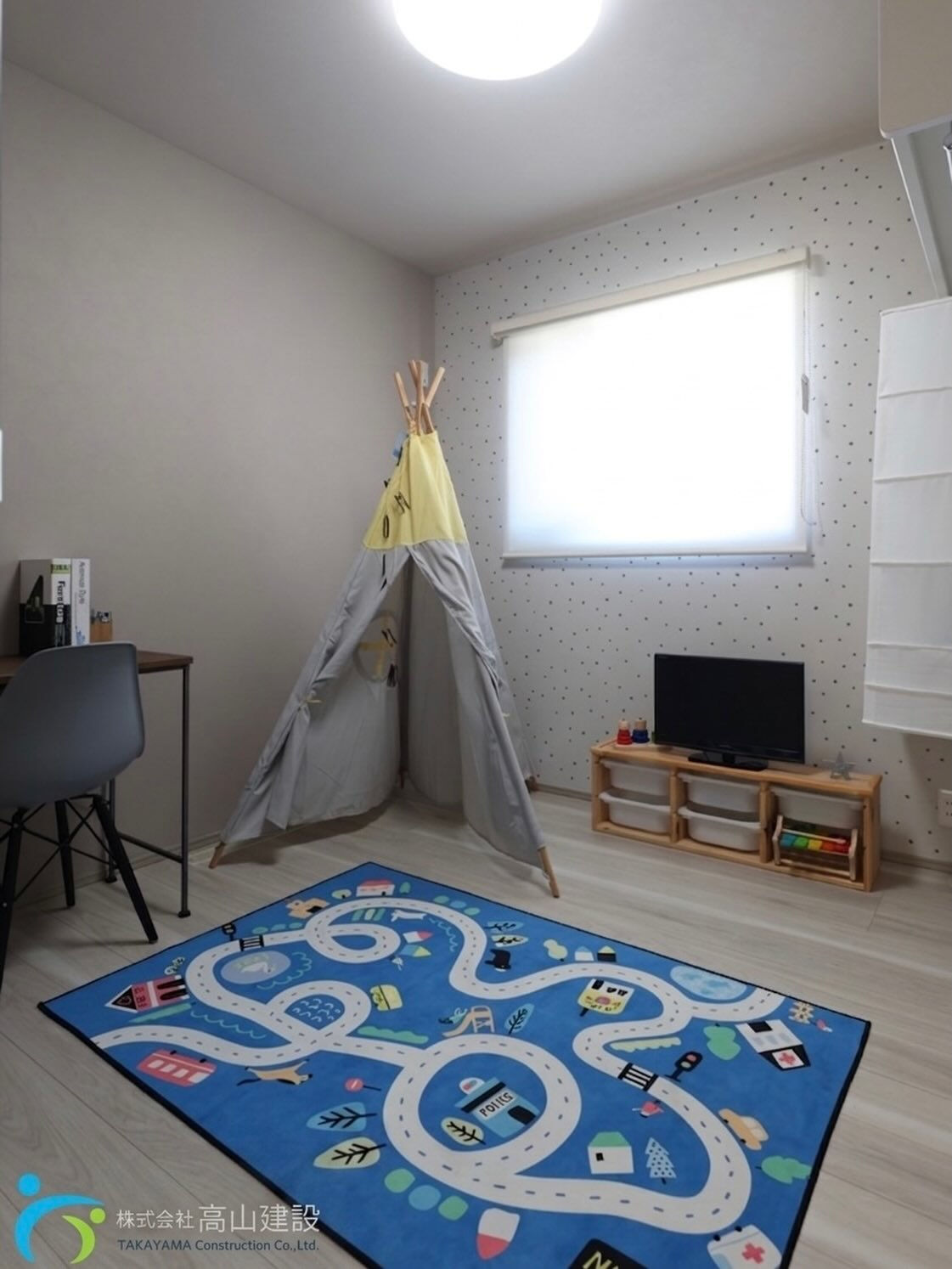 やさしい光が差し込む、ぬくもりある子ども部屋🍀