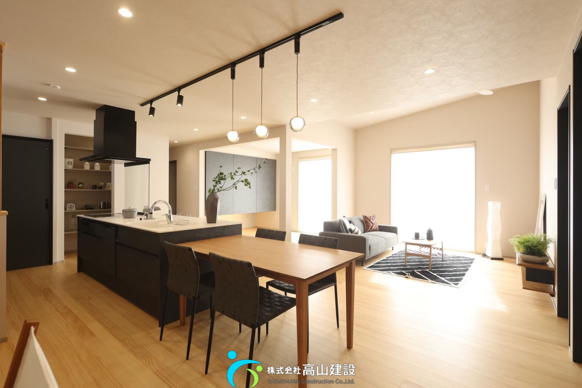 開放感あふれる、こだわりのLDK🏠✨